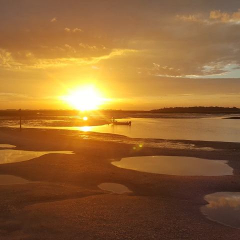 Sunset over Myrtle Beach, SC