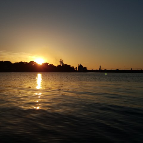 Sunset over Myrtle Beach, SC